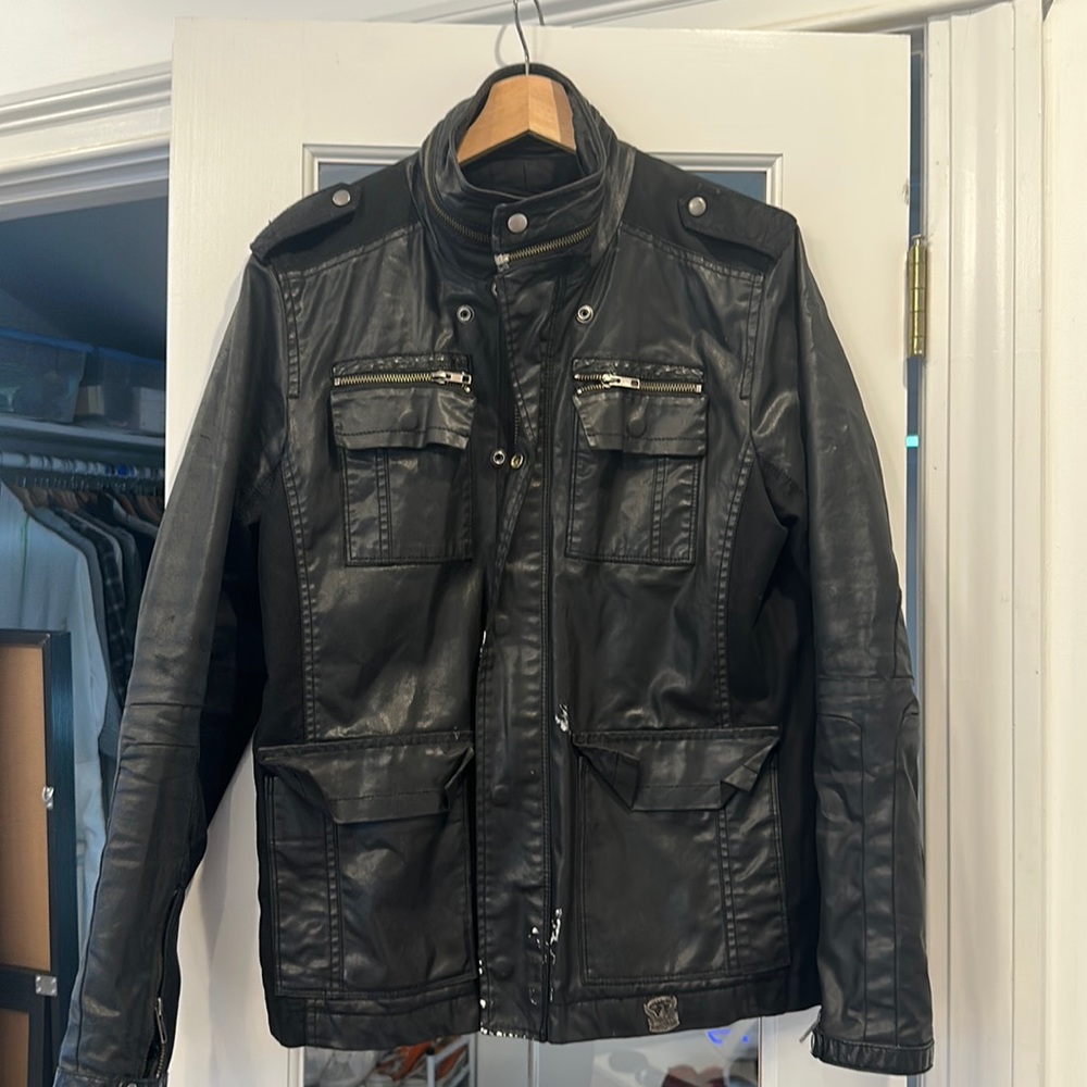 Men’s leather jacket